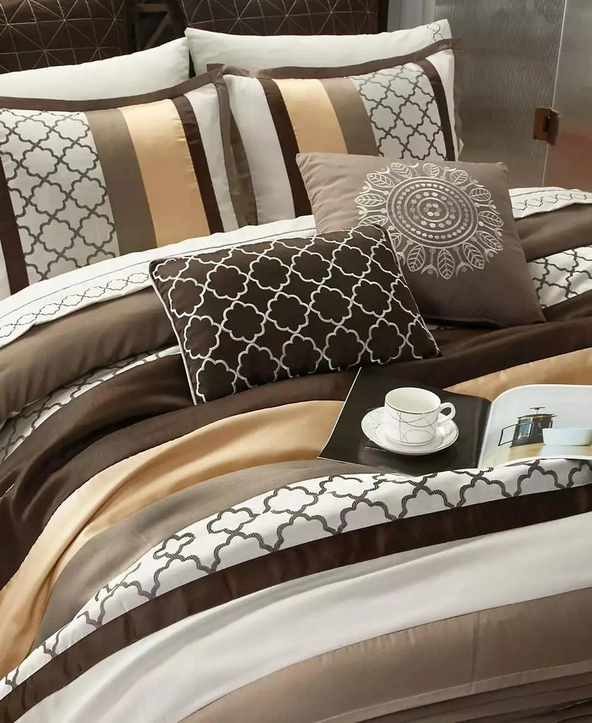 Stratford Park Avalon Geometric 16-Pc. Comforter Set 6