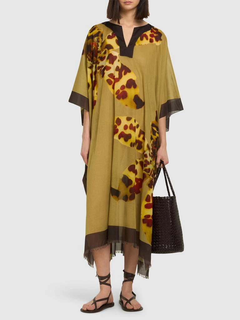 Dries Van Noten Cartland Printed Caftan Dress 1