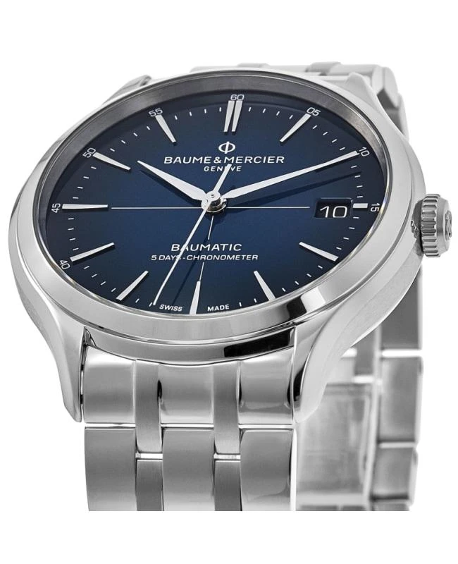 Baume & Mercier Baume & Mercier Clifton Automatic Blue Dial Steel Men's Watch 10468 3