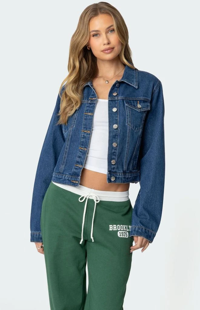 Edikted Barb Denim Jacket 1