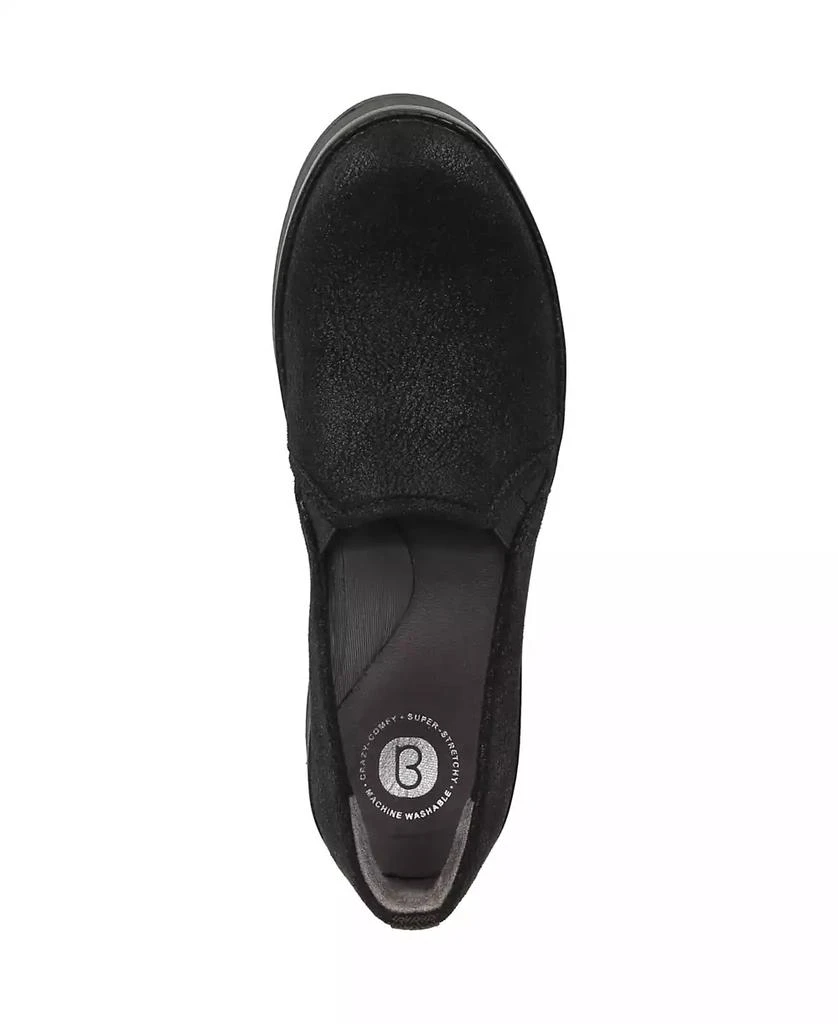 LifeStride Women's Free Spirit Washable Round Toe Wedge Slip Ons 4