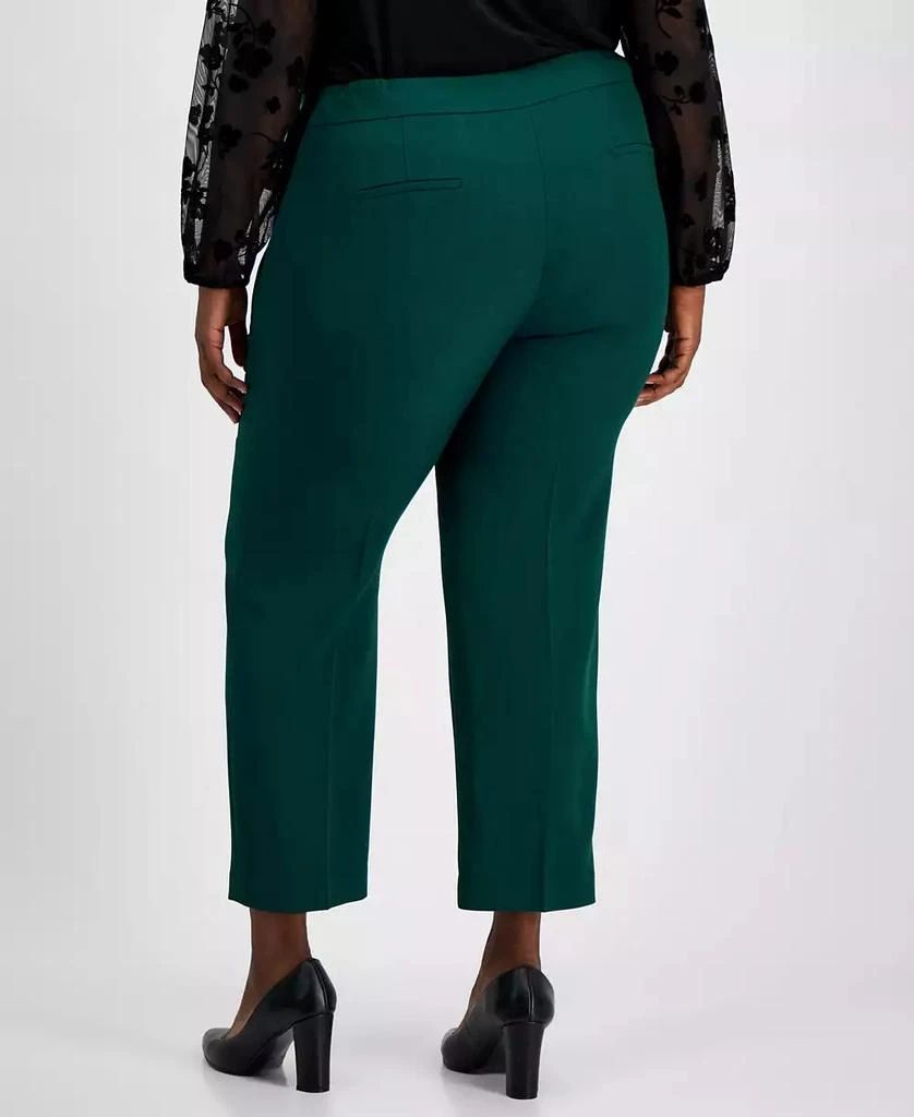 Kasper Plus Size Straight-Leg Pants 2