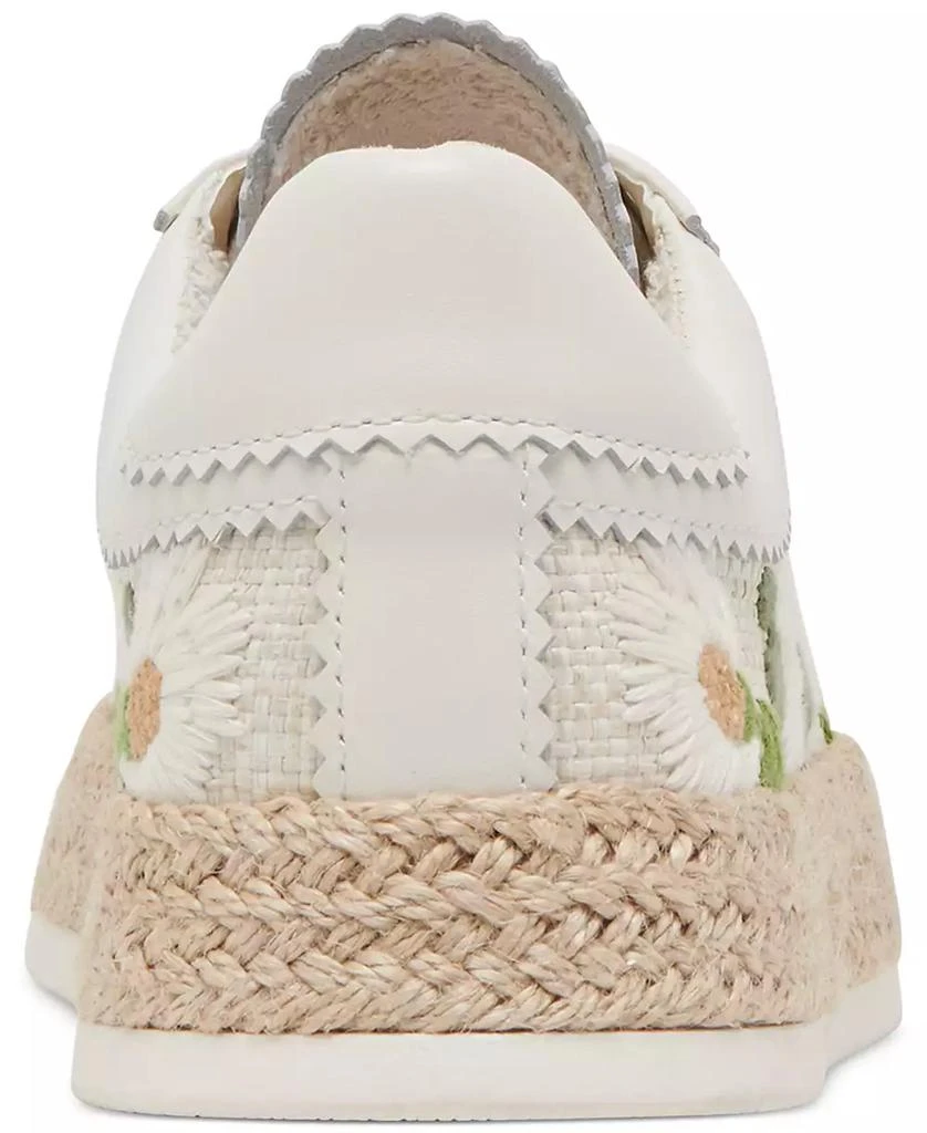 Dolce Vita Women's Azalia Floral Crochet Espadrille Lace-Up Sneakers 3