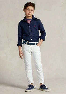 Ralph Lauren Lauren Childrenswear Boys 8 20 Linen Shirt 6