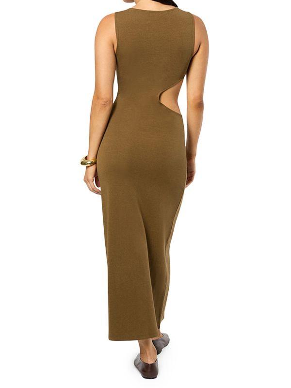 WeWoreWhat Cut Out Maxi Dress