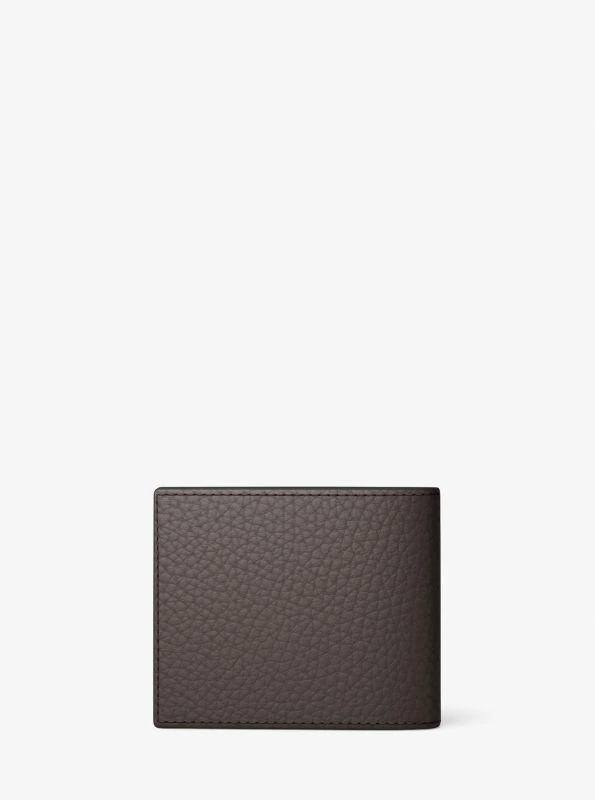 Michael Kors Hudson Pebbled Leather Billfold Wallet 3