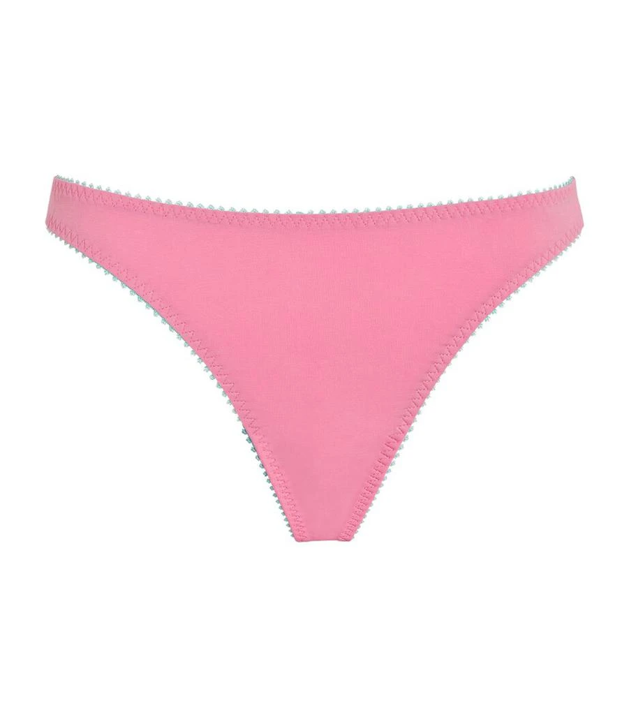 Dora Larsen Organic Cotton Blend Lana Thong 1