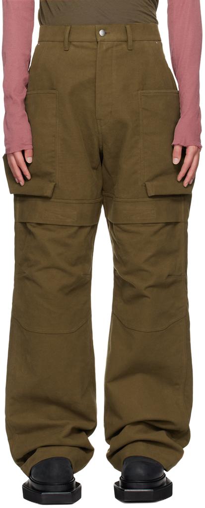 Rick Owens Brown Porterville Stefan Cargo Pants - Clothing