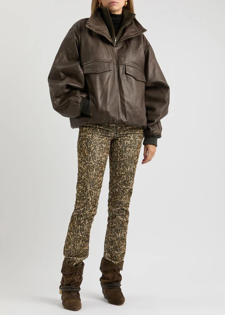 Isabel Marant Dorry leather jacket 4