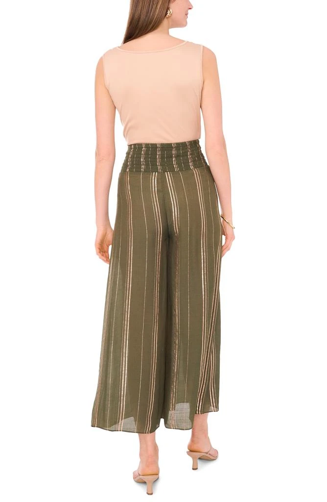 Vince Camuto Smocked Waist Wide Leg Pants 3