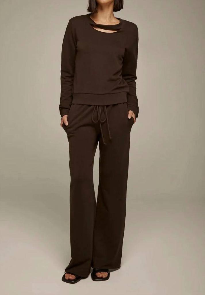 Lanston Lanston - Twist Neck Pullover
