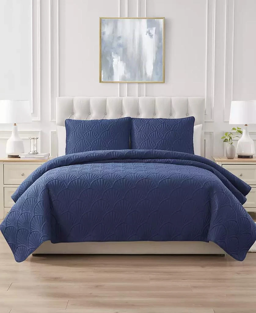 VCNY Home Seashell 3-Piece Quilt Set 6