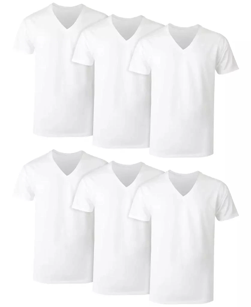 Hanes Men's Ultimate 6pk. V-Neck Undershirts 4