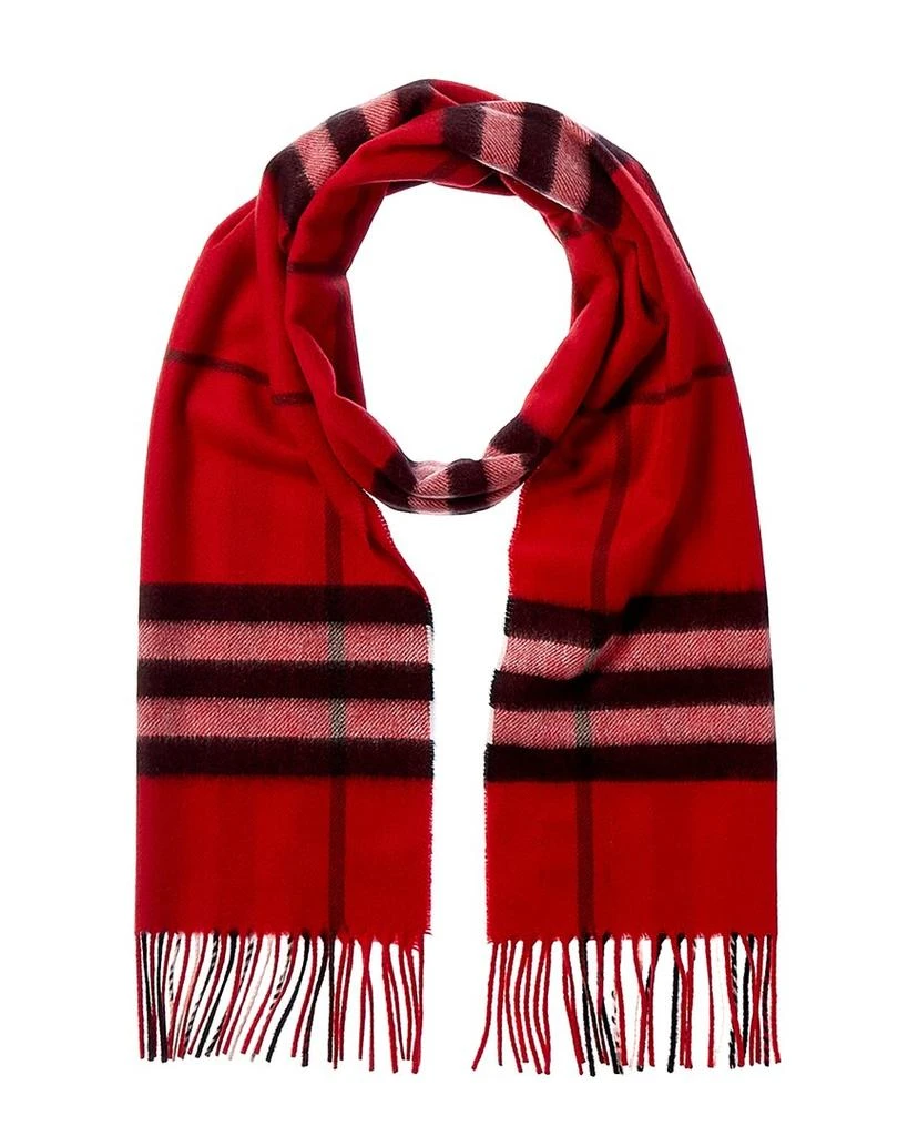 Burberry Check Cashmere Scarf 2