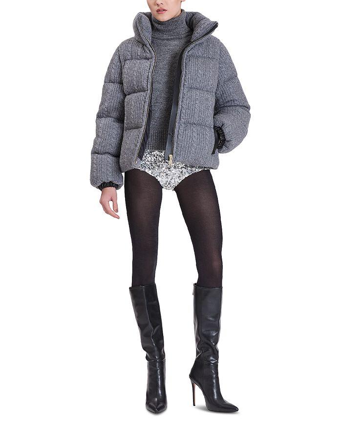 Nicole Benisti Kensington Cable Knit Coat