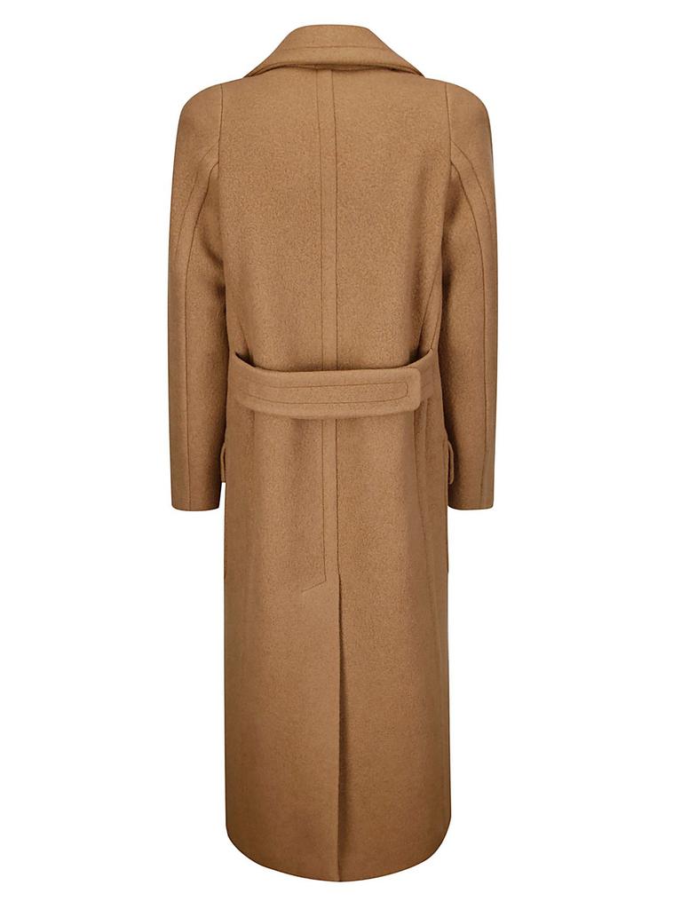 Shop Dries Van Noten Double Breasted Coat on Sale at
