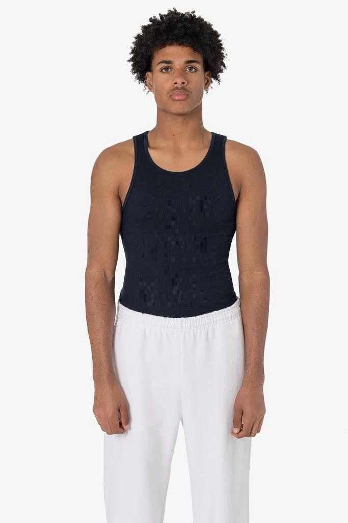 Los Angeles Apparel 21X408GD - 2x1 Cotton Rib Tank 3