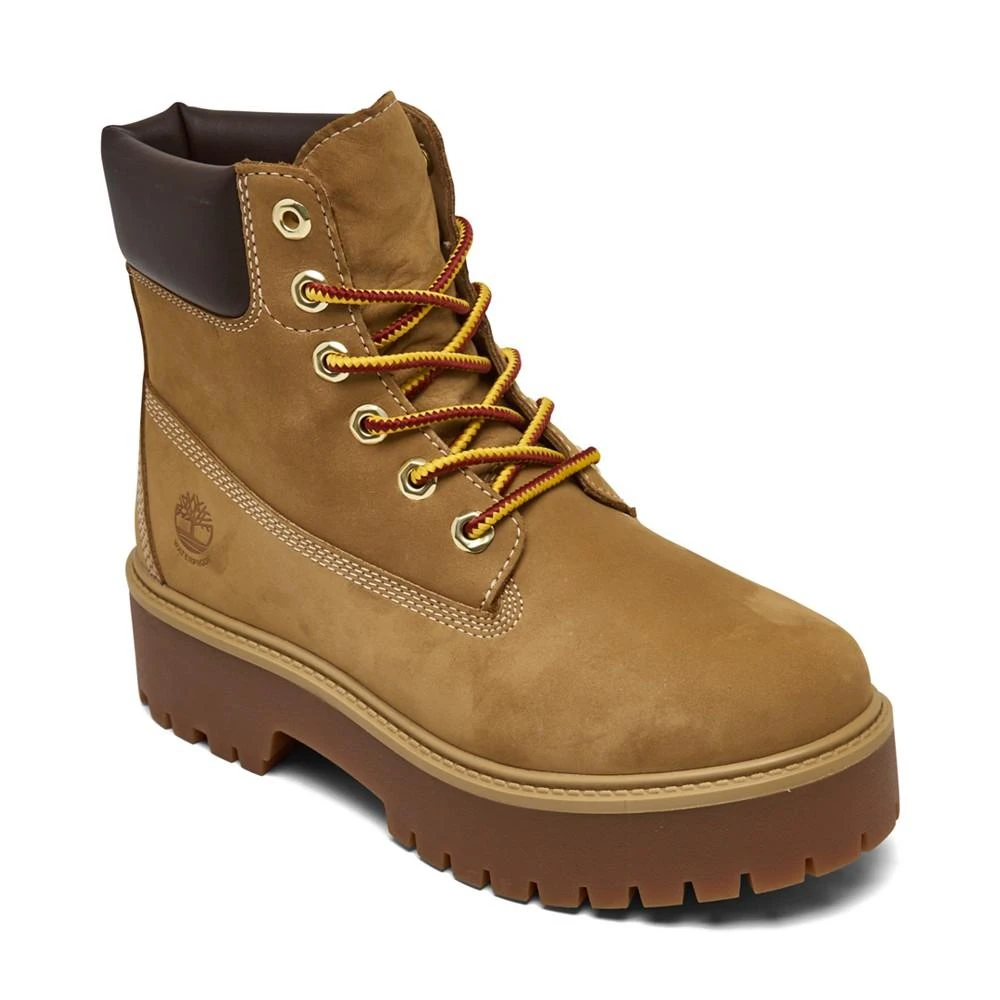 Timberland Women's Stone Street 6" Water-Resistant Platform Boots from Finish Line 1