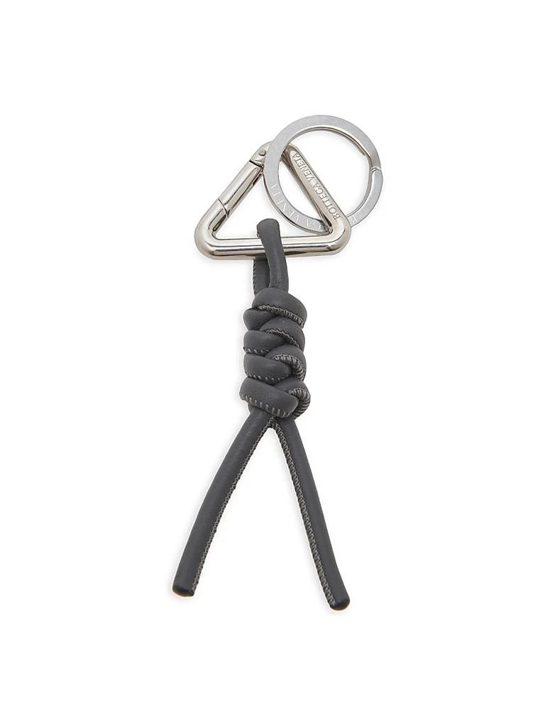 Bottega Veneta Leather Triangle Key Ring