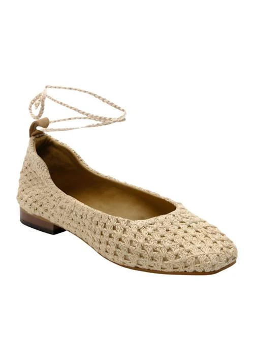 Free People People Ellie Crochet Ballet Flats 1