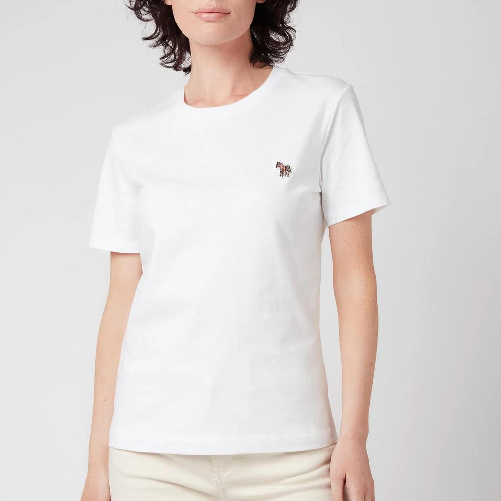 Paul Smith PS Paul Smith Women's Zebra T-Shirt - White 1