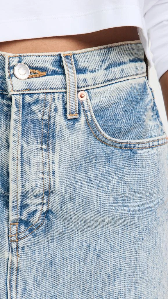 WARDROBE.NYC Denim Mini Skirt 6