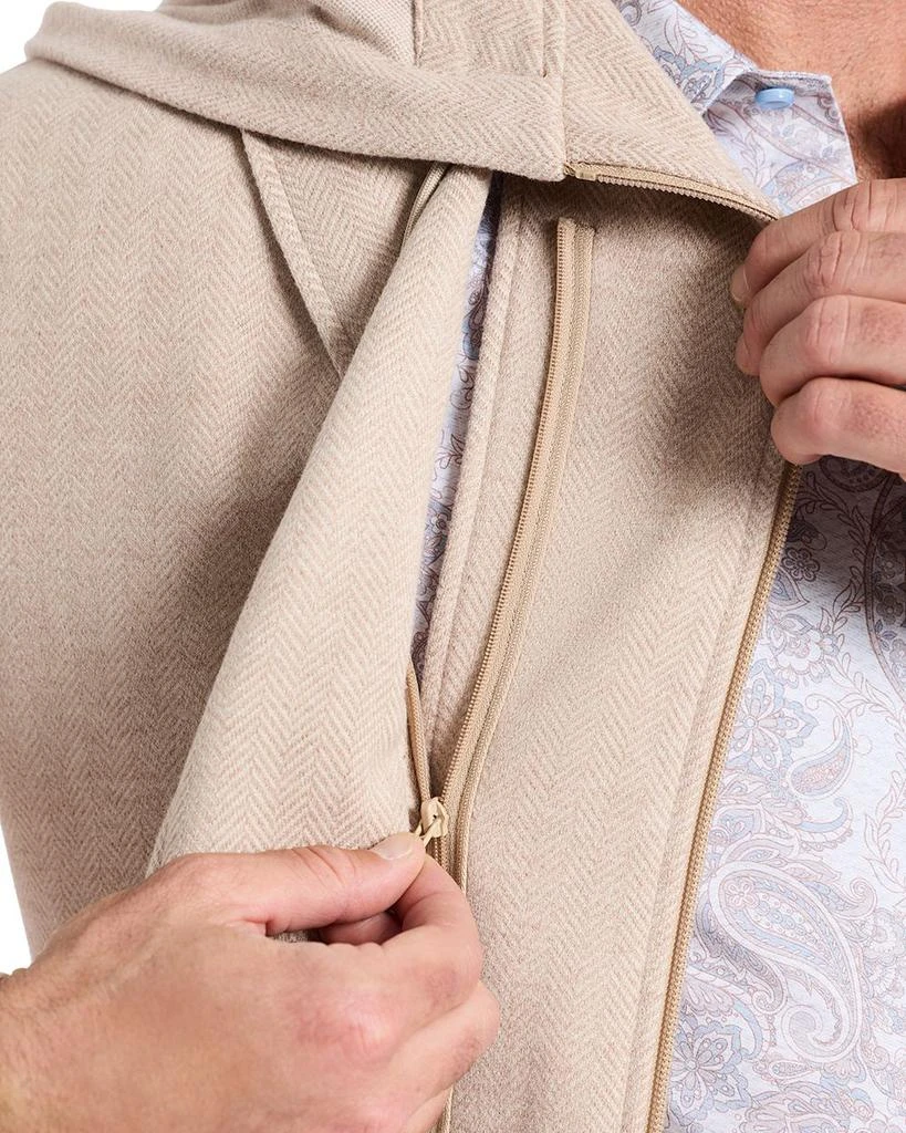 Robert Graham Jetset Woven Sport Coat & Drawstring Hoodie 9