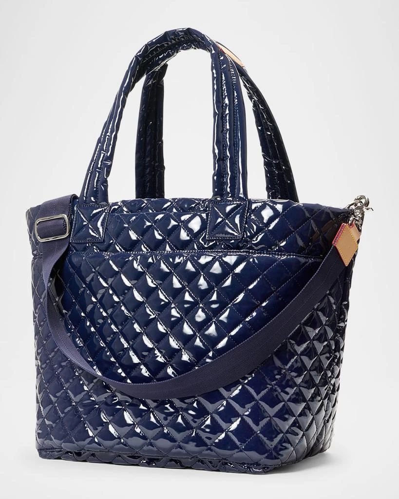 MZ Wallace Metro Deluxe Medium Quilted Patent Tote Bag 3