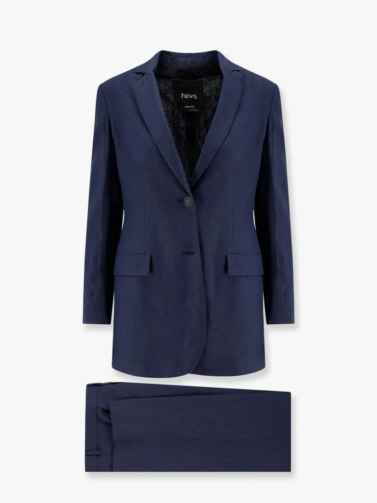 HEVÒ Frigole linen tailleur 1