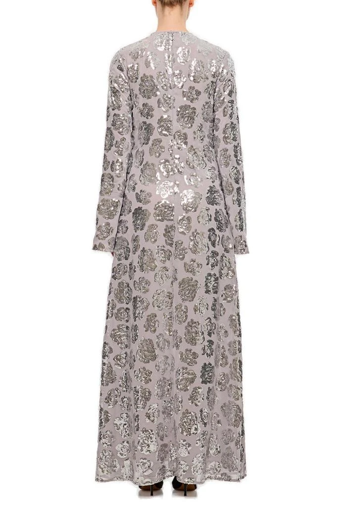 ROTATE Birger Christensen ROTATE Sequin Chiffon Maxi Dress 2