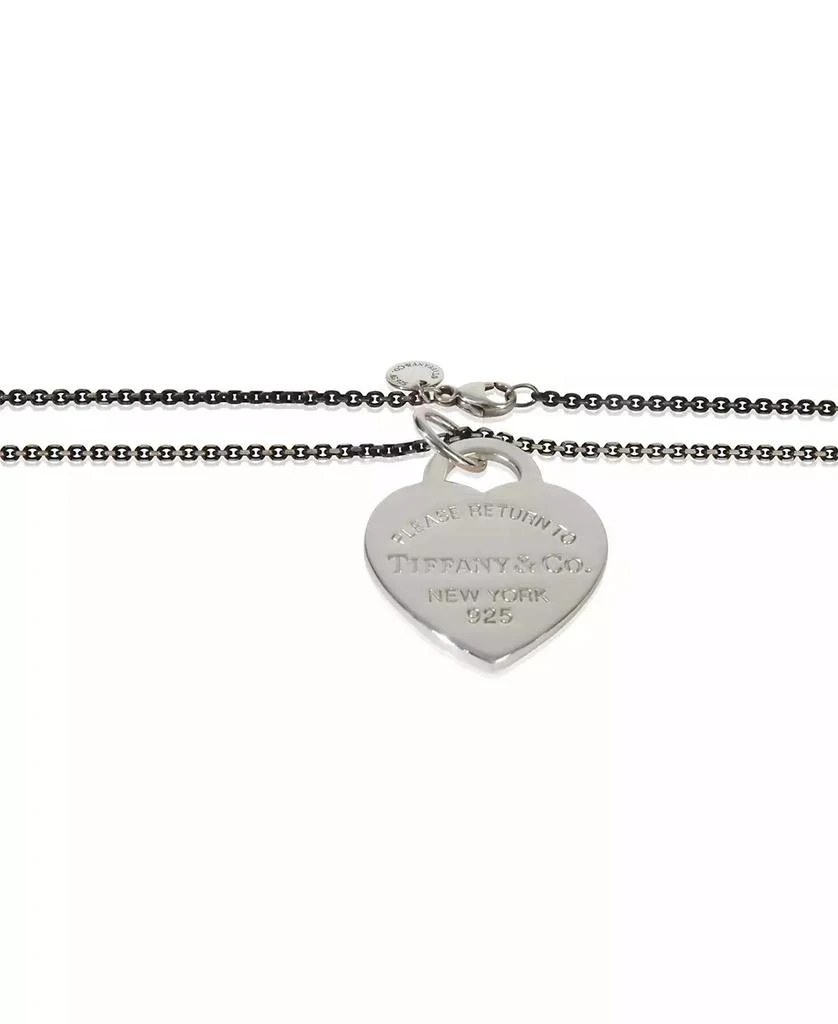 Pre-Owned Tiffany 
Co Sterling Silver  Return To Tiffany Pendant 3