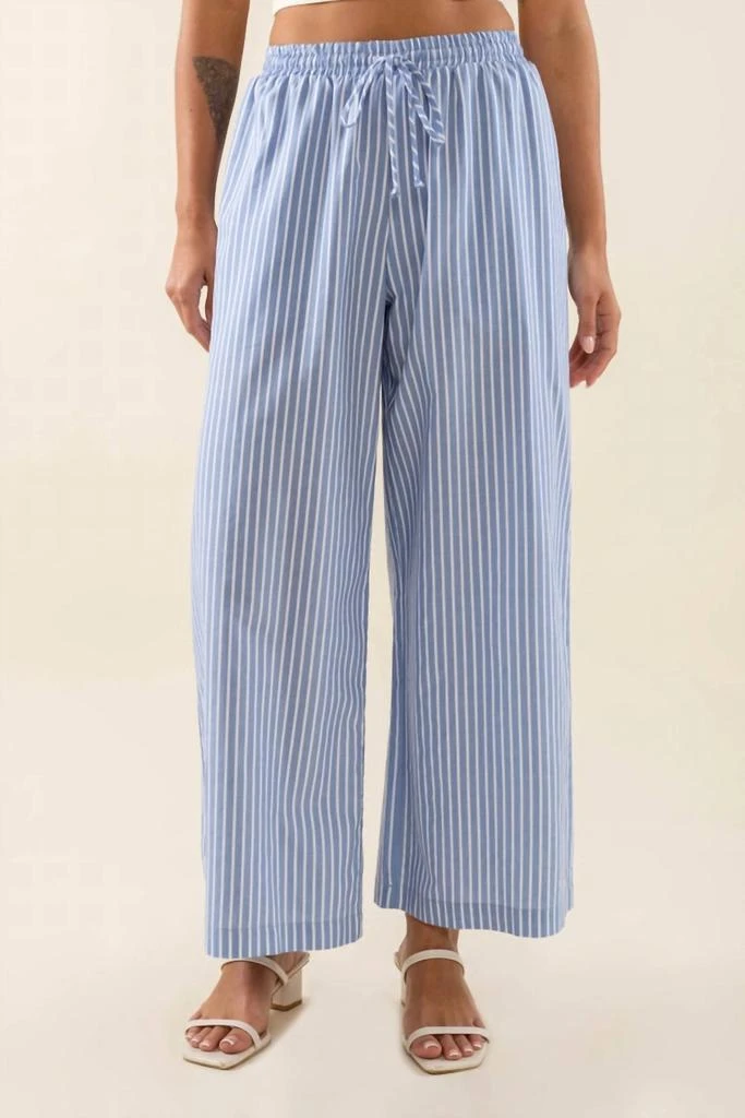 nlt Nlt - Wrenley Striped Wide Leg Pants 2