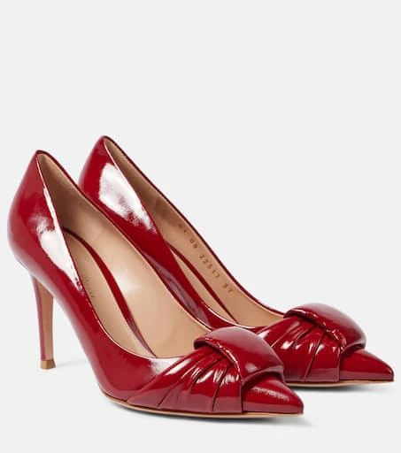 Gianvito Rossi 85 patent leather pumps 1