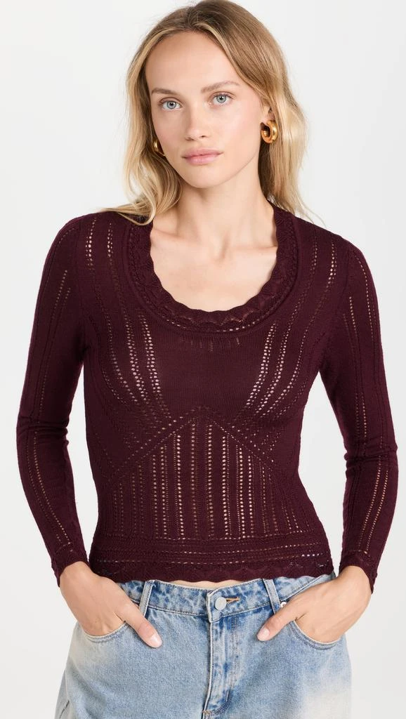 Sea Paxton Knit Long Sleeve Top 1