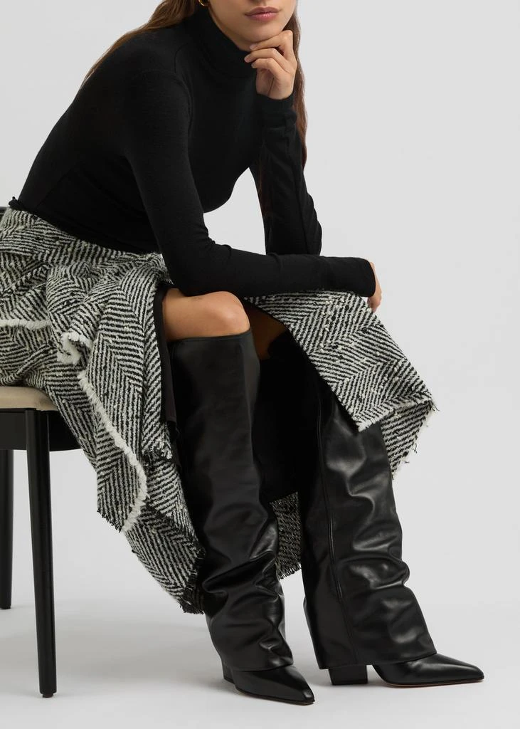 Paris Texas Jane leather knee-high boots 5