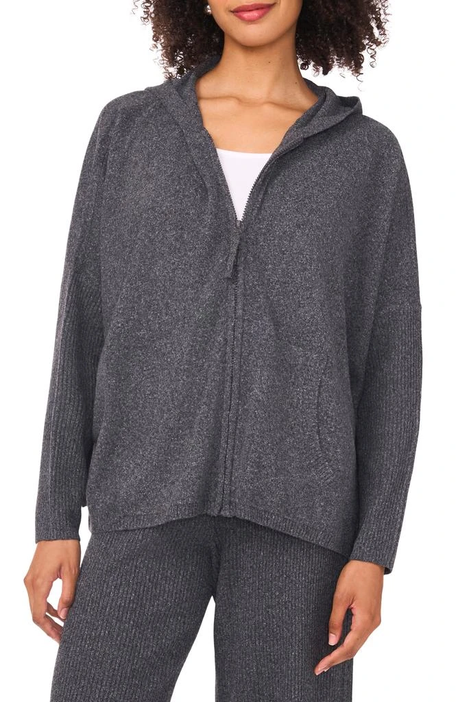 Halogen Rib Knit Hoodie