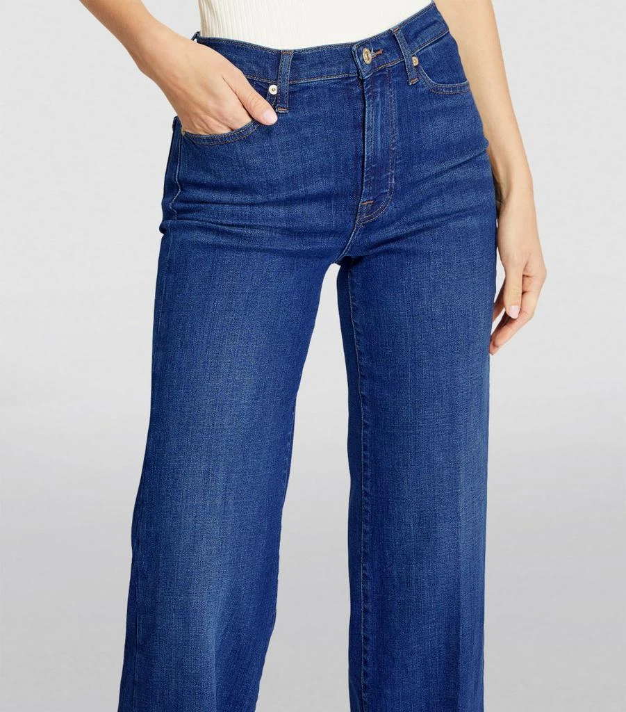 7 For All Mankind Modern Dojo High-Rise Flared Jeans 6
