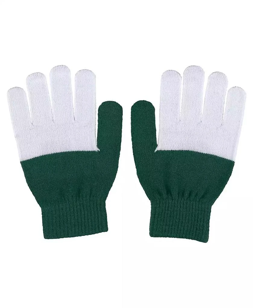 WEAR by Erin Andrews Women's Green Bay Packers Color-Block Gloves 2