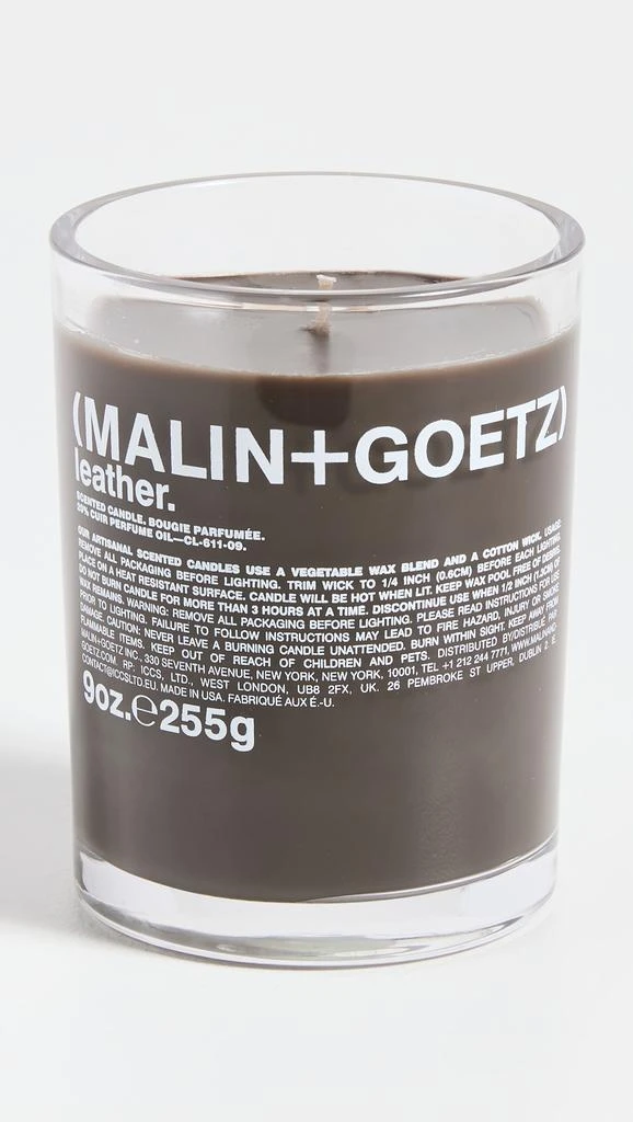 Malin + Goetz Leather Candle 1