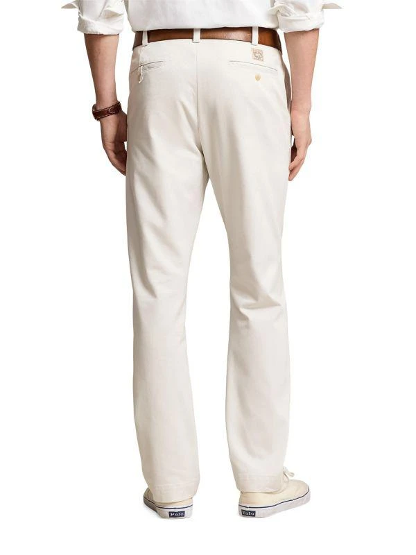 Ralph Lauren Cotton Flat-Front Chino Pants 3