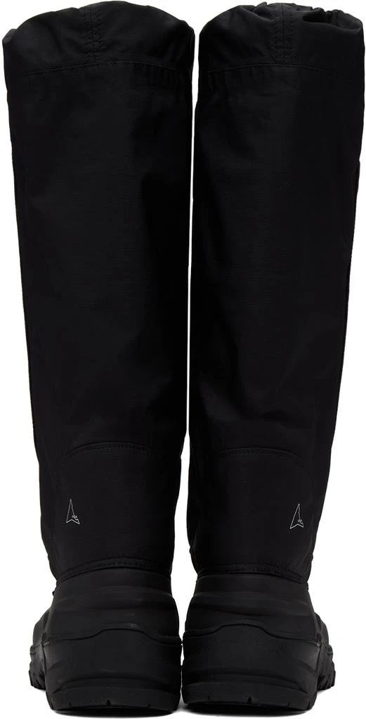 ROA Black Rubber Boots 2