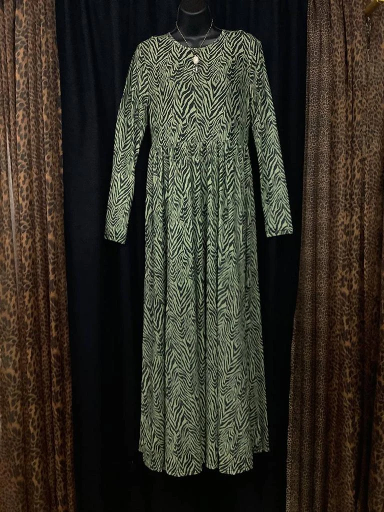 chinese dress ladies Easel Paisley Smocked Tiered Maxi Dress In Turquoise And Pink