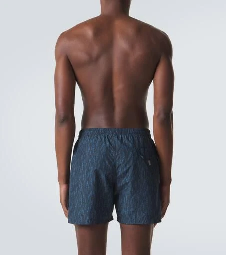 Canali Printed swim trunks 3