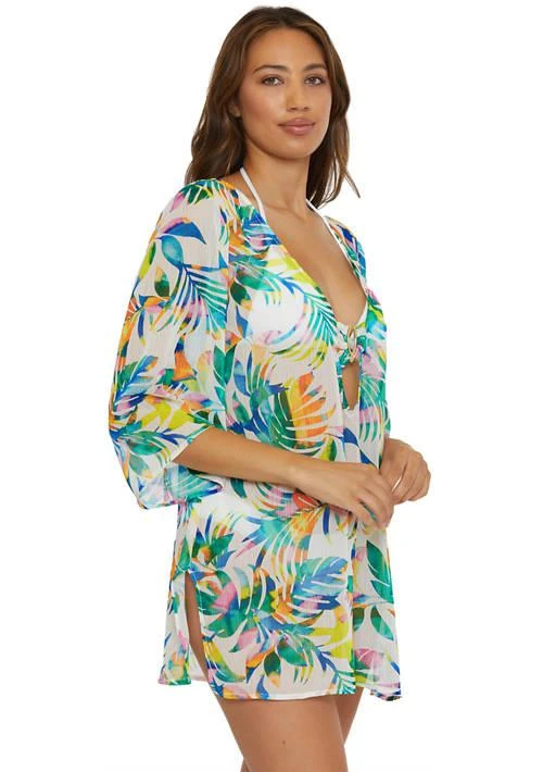 Becca Isla Verde Tropical Swim Cover Up 3