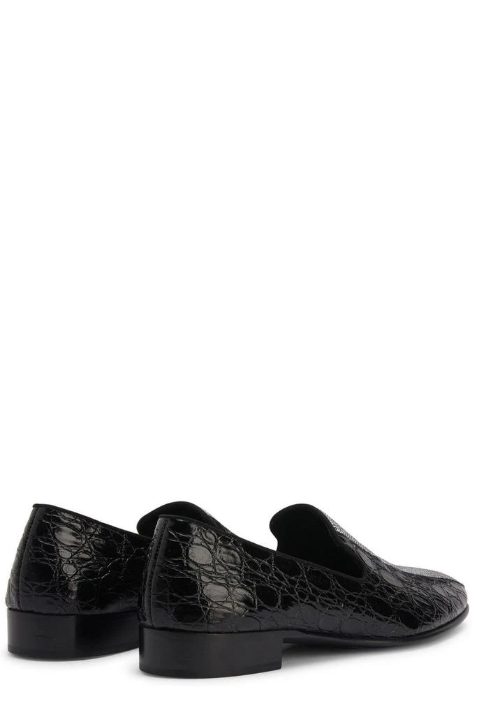 Giuseppe Zanotti Giuseppe Zanotti Tuxedo Diamond Embellished Loafers 3