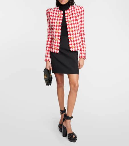 Houndstooth tweed jacket – On Sale Now with Up to 40% Off