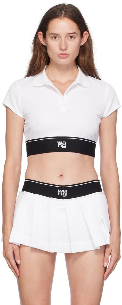 Alexander Wang White Cheerleader Polo 1