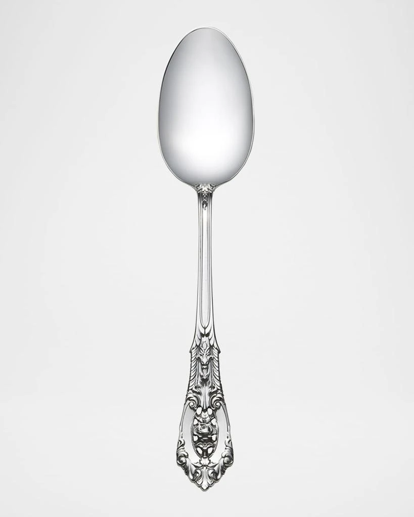 Wallace Silversmiths Rose Point Dessert Spoon 1