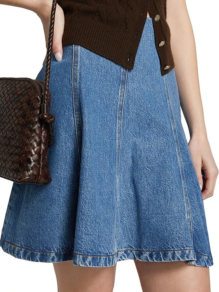 FRAME The Sway Denim Miniskirt 6
