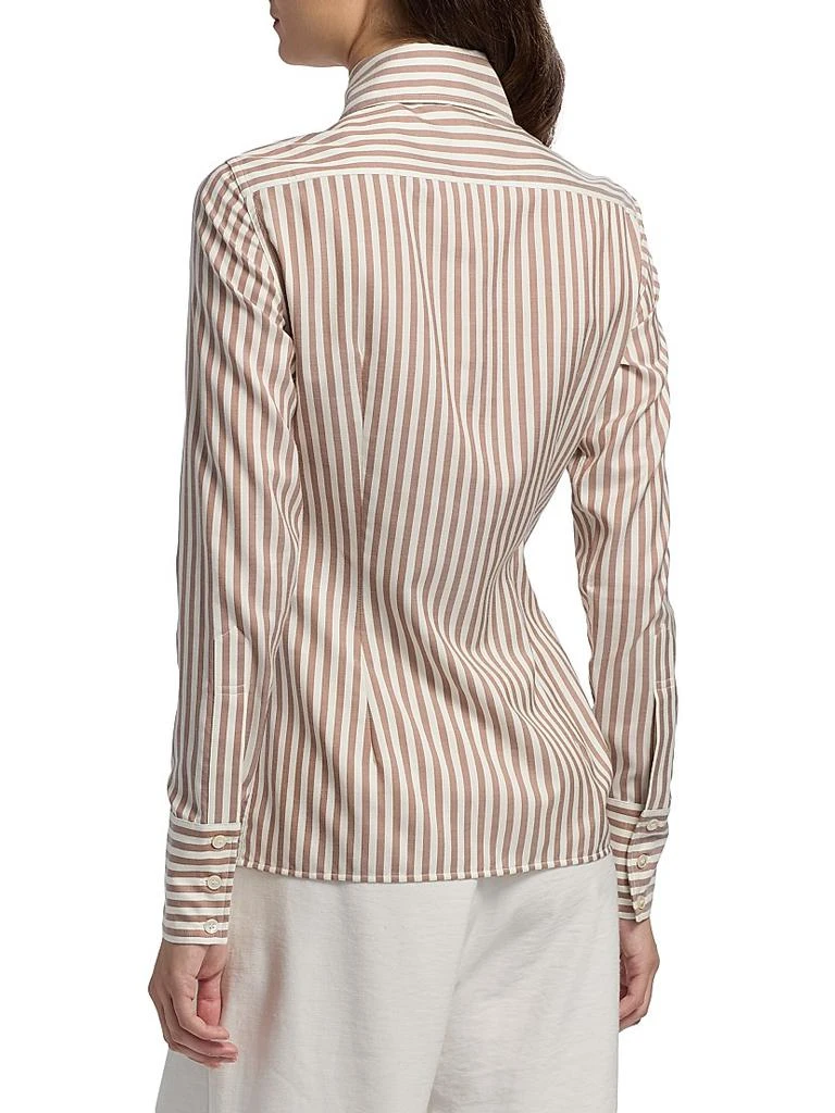 Stella McCartney Silk Stripe Slim Shirt 5
